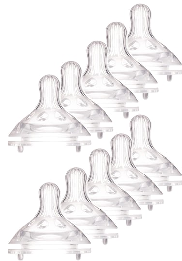 Luqu Nipple Wide Neck-Medium-Pack of 10