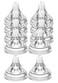 Luqu Nipple Wide Neck-Medium-Pack of 10