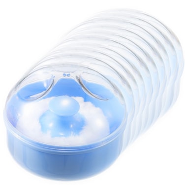 Powder Puff-Blue -Pack of 10