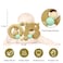 Silicone + Wood Teether- Bird-Pack of 10
