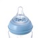 Luqu Glass Feeding Bottle Standard Neck 80ml-Blue-Pack of 5