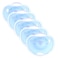 Luqu Pacifier Silicone Flat Head 0+m-Blue-Pack of 5