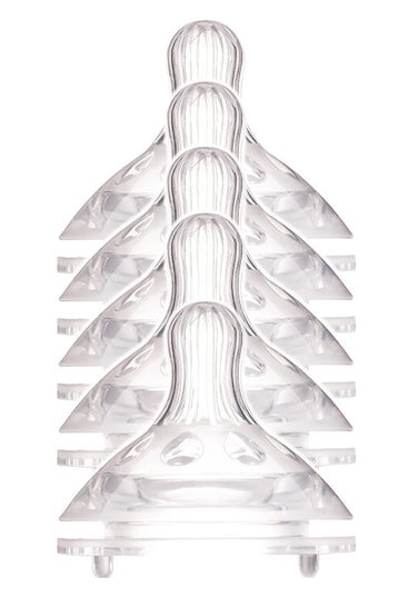 Luqu Nipple Wide Neck-Medium-Pack of 5