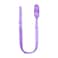 Luqu Pacifier Holder Silicone-Purple-Pack of 5