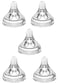 Luqu Nipple Wide Neck-Medium-Pack of 5