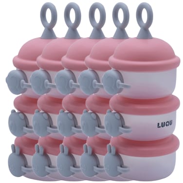 Milk Powder Container Side Opening -Pink -Pack of 5
