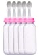 Food Feeder With Spoon 240ml Pink-Pack of 5
