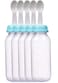 Food Feeder With Spoon 240ml Blue-pack of 5