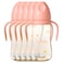 Feeding Bottle PPSU With Handle-300ml-Pink-Pack of 5