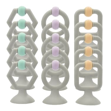 Silicone Teether- Set-Pack of 5