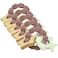 Silicone + Wood Teether- Star-Pack of 5