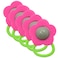 Silicone Rattle- Flower-Pack of 5