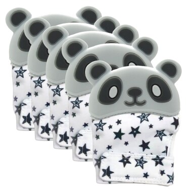 قفاز سيليكون -رمادي- 5 قطعة