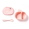 Feeding Bowl With Spoon-Pink - Pack of 3
