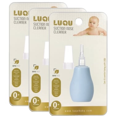 Baby Nose Cleaner Nasal Aspirator-Blue-Pack of 3