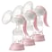 Breast Pump Manual-Pink -Pack of 3