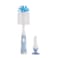 Bottle &amp; Nipple Cleaning Brush-Blue -Pack of 3
