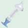 Bottle &amp; Nipple Cleaning Brush-Blue -Pack of 3