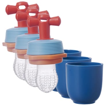 Portable Fresh Vegetable &amp; Fruit Feeder (Nutrition Feeder) 4+ months -pack of 3