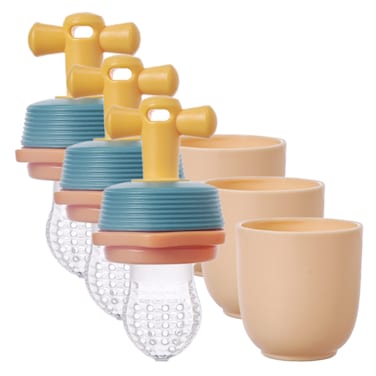 Portable Fresh Vegetable &amp; Fruit Feeder (Nutrition Feeder) 4+ months -pack of 3