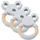 Silicone + Wood Teether- Head-Pack of 3