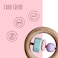 Silicone + Wood Teether- Circle-Pack of 2