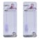 Luqu Pacifier Holder Silicone-Purple-Pack of 2