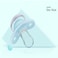 Luqu Pacifier Silicone Flat Head 0+m-Blue-Pack of 2