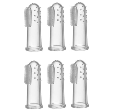Fingertip Toothbrush Silicone-Pack of 2