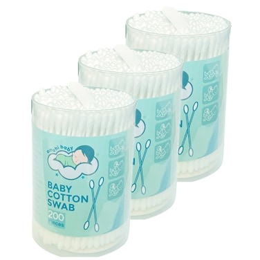 Baby Cotton Swab-Pack of 3