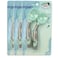 Flexible Spoon and Fork Set-Pack of 3-blue