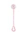 Pacifier &amp; Couture Pacifier Clip set-Pink