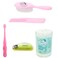 5-piece Baby Grooming Health Care Kit Set, Safe and Long-lasting With Premium-quality Materials-Pink
