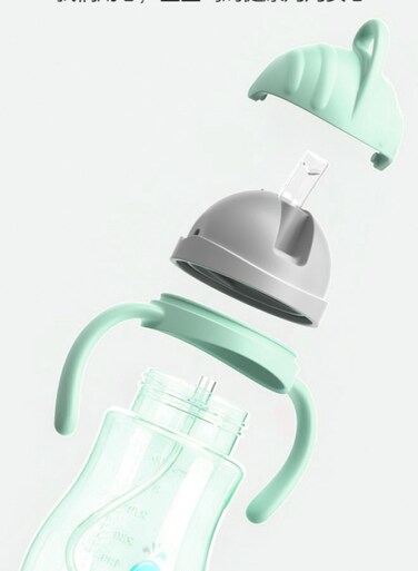 طقم أكواب الشرب - أزرق