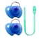 2 Pack Baby Pacifier, With Silicone Pacifier Chain
