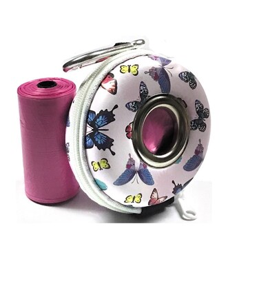 أكياس حفاضات قابلة لإعادة التعبئة مع موزع أكياس الحفاضات - متعدد الألوان