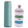 LuQu Northern Double Wall Vacuum Insulated Bottle and Formula Milk Powder Dispenser(Blue)