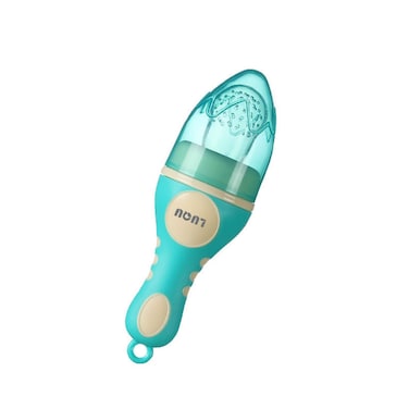 Fruit Pacifier Feeder for Baby Teething Relief and Pacifier Clip, Pacifier Strap with Clip Keeps Pacifiers, Teethers &amp; Small Toys in Place; Design Pacifier Clip Holder for Baby Boy