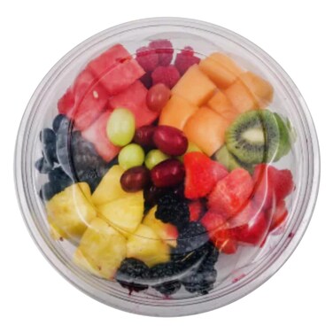 فواكه مشكلة صحن صغير