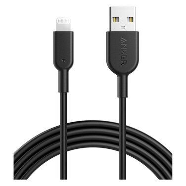 Anker Powerline II Lightning Cable, 3 Feet, Black