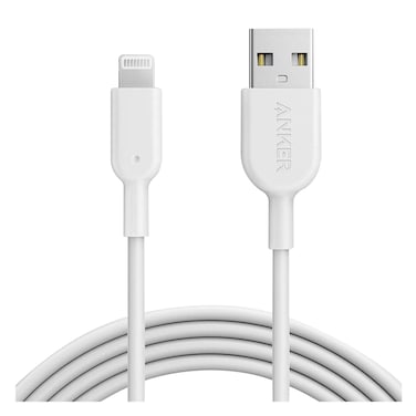 Anker 321 PowerLine ll USB-A To Lightning Data Sync And Charging Cable 6 ft White