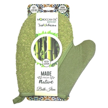 Moroccan Oil ST2023-5 Ramie Bath Glove Green