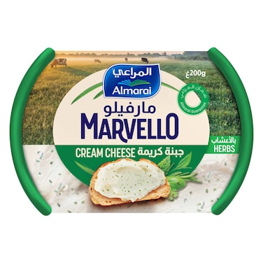 Al Marai - Marvello Herb Cream Cheese 200g
