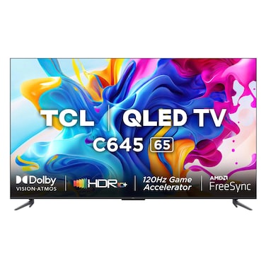 TCL QLED TV 65 Inch, 65C645