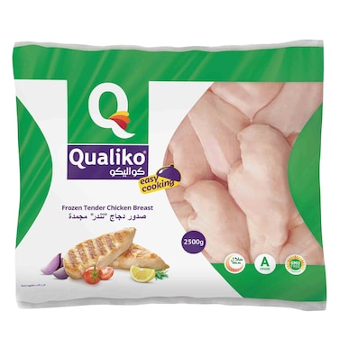 Qualiko Frozen Tender Chicken Breast 2.5Kg