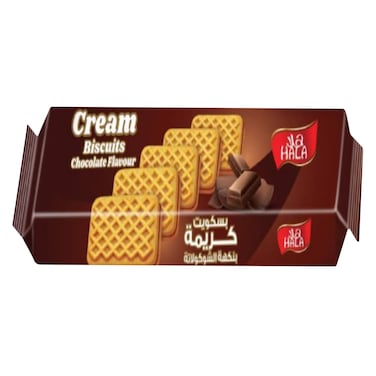 Hala Choco Cream Biscuit 25G, Pack of 12