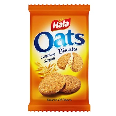 Hala Source Of Fiber Oats Biscuits 30g