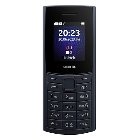 Nokia 110, 4G, 2023, Dual SIM, Mid Blue