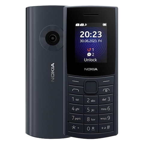 Nokia 110, 4G, 2023, Dual SIM, Mid Blue