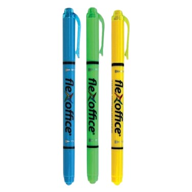 Flex Office Twin Highlighter 3 Pieces